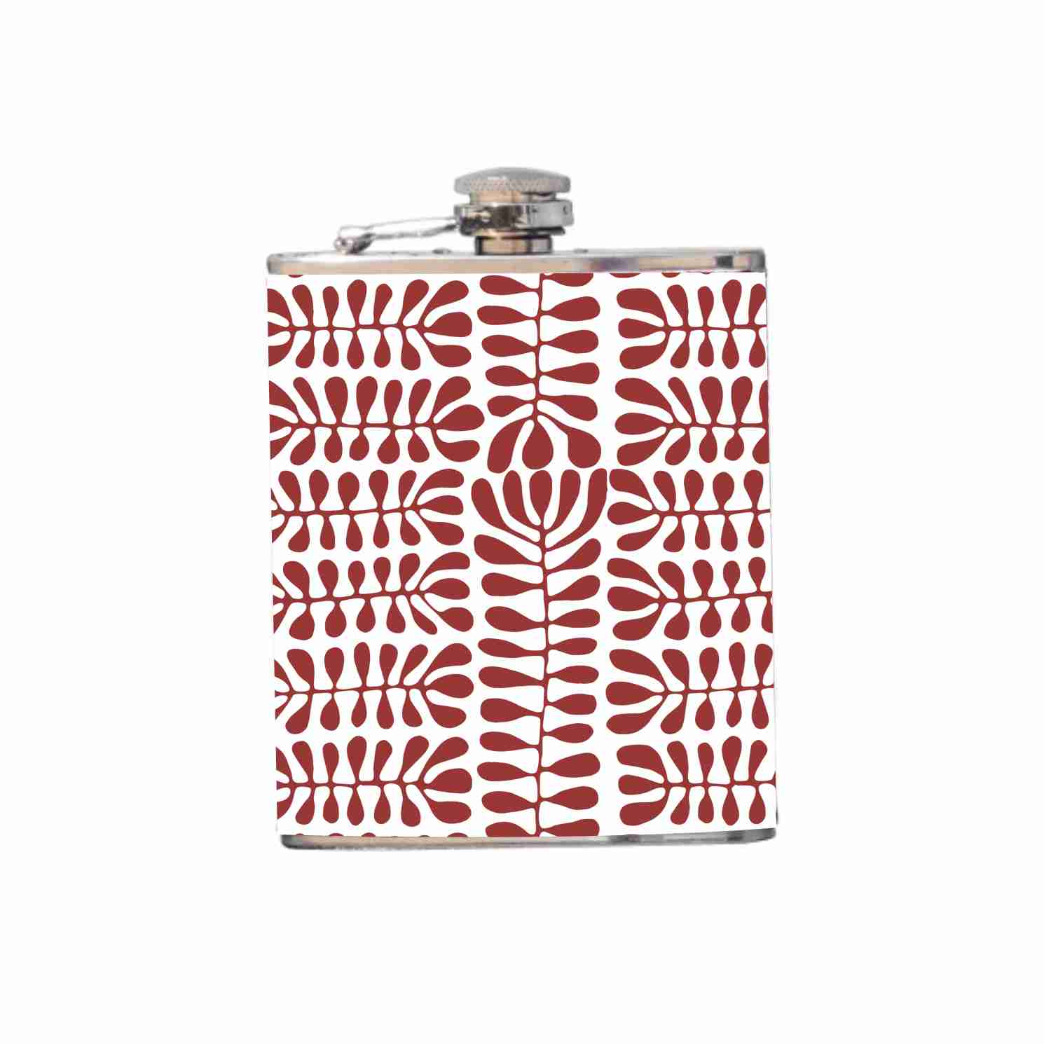 Hip Flask Mitjili Naparrula (Burgundy)