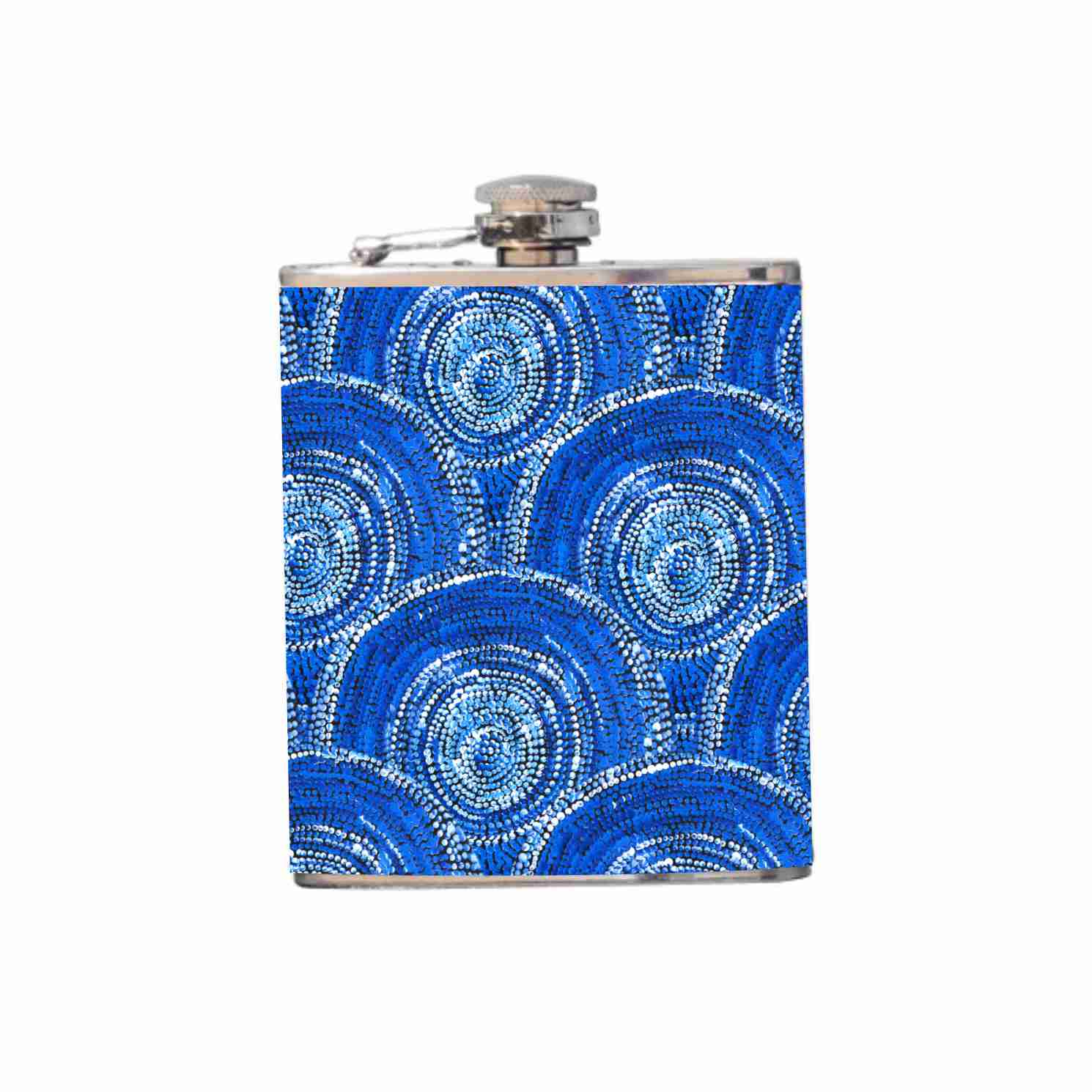 Hip Flask Sabrina Robertson Nangala - Blue