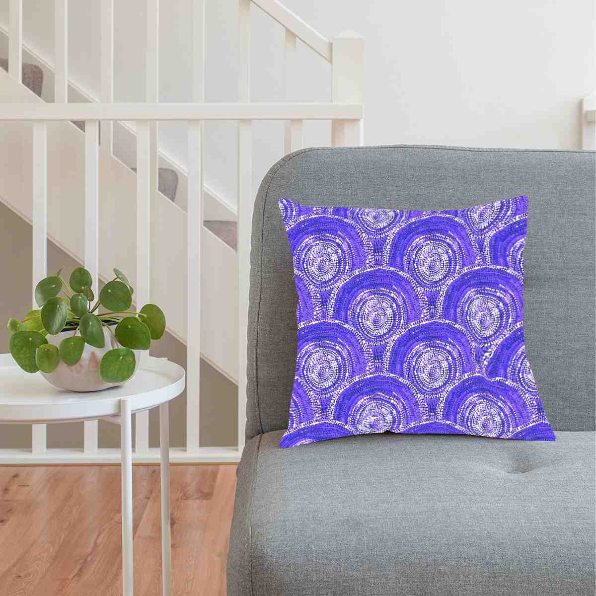 Cushion Cover Sabrina Robertson Purple