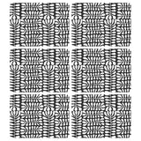 Placemats Mitjili Napurrula Black | Set of 6