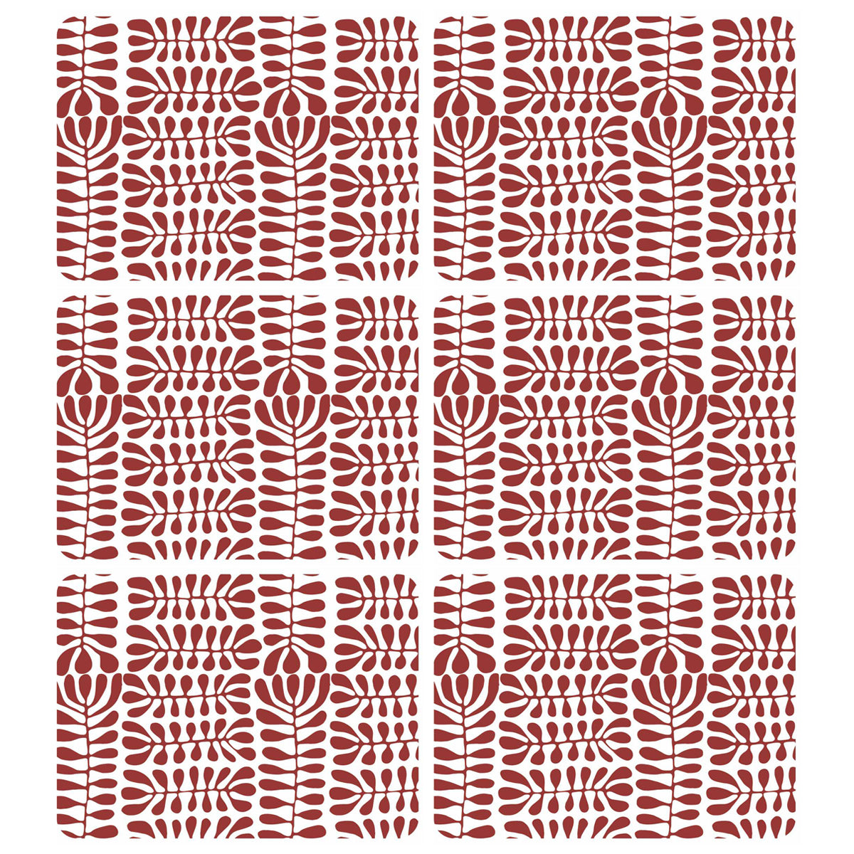 Placemats Mitjili Napurrula Red | Set of 6