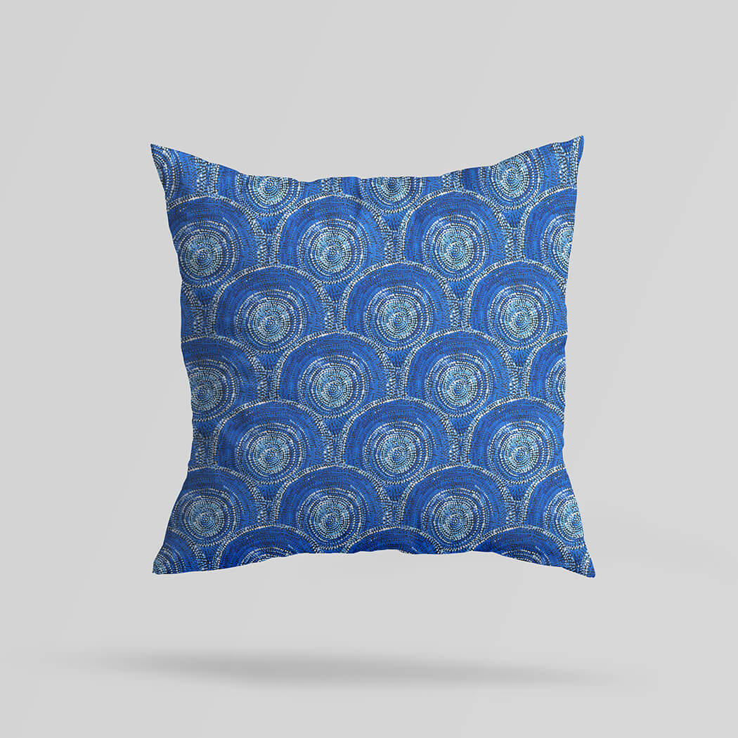Cushion Cover Sabrina Robertson Blue