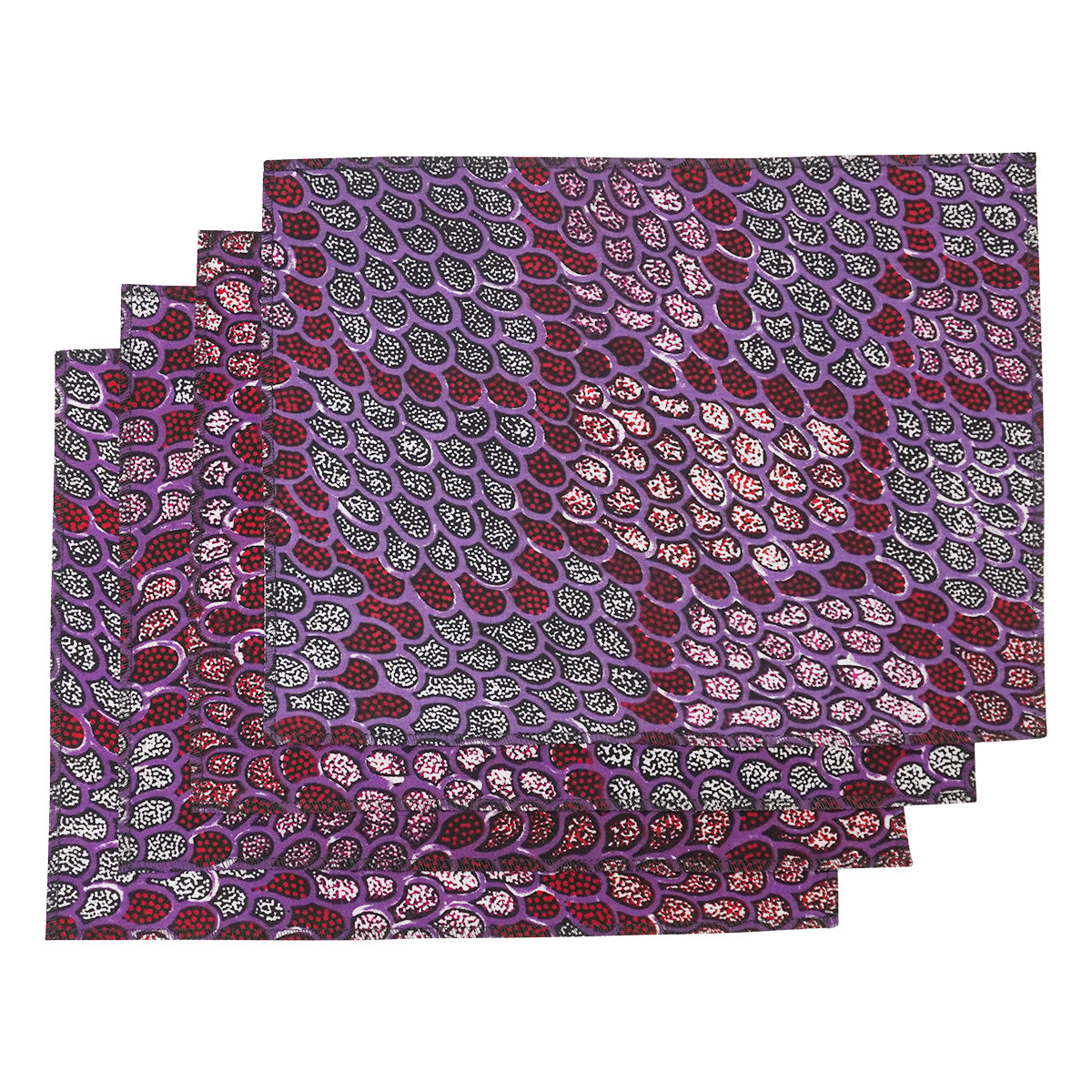 Fabric Placemat Cindy Wallace Purple