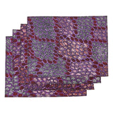 Fabric Placemat Cindy Wallace Purple