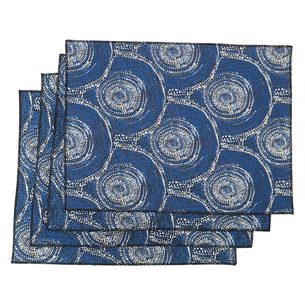 Fabric Placemat Sabrina Robertson Blue
