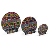 Decorative Western Desert Art Plates Assorted