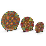 Decorative Western Desert Art Plates Assorted