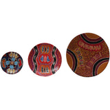 Wooden Plate Dot Art