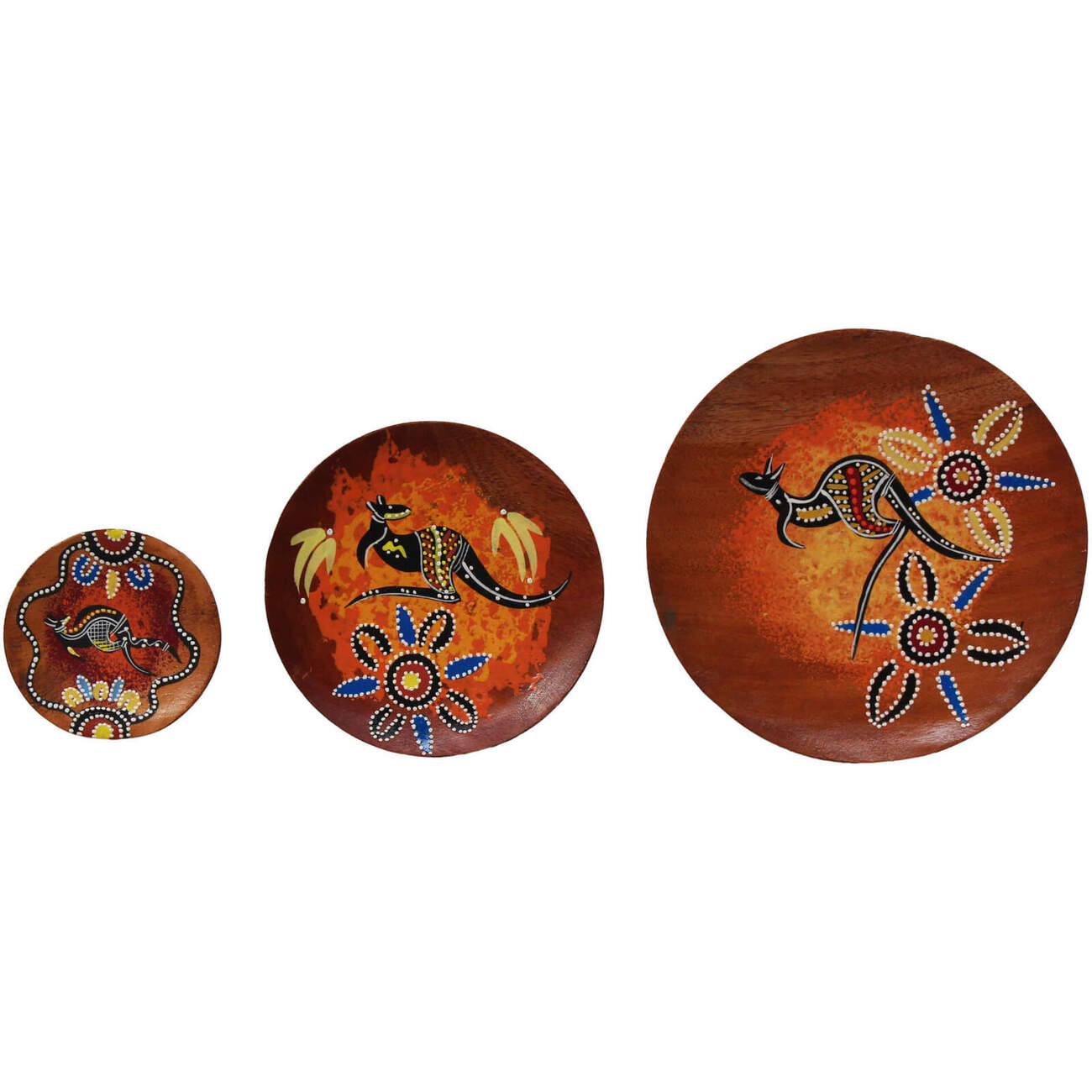 Wooden Plate Painted