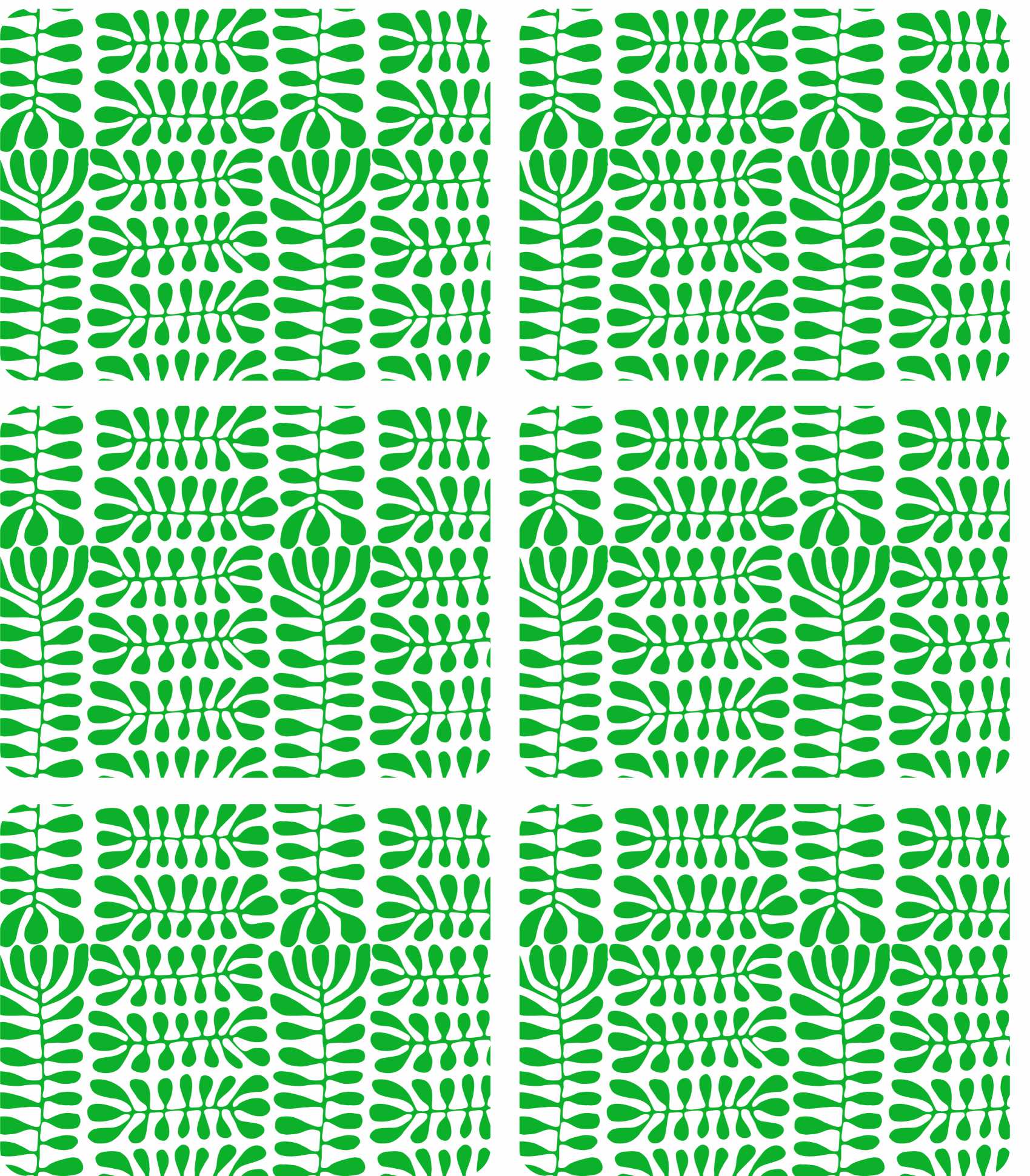 Placemats Mitjili Napurrula Lime Green | Set of 6