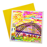 Greeting Card Harbour Bridge