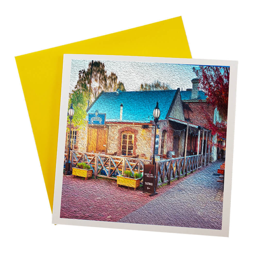 Greeting Card Adelaide Corner House