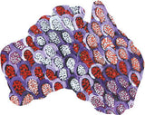 Australia Shaped Flexi Magnet - Cindy Wallace Purple