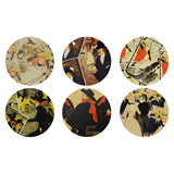 Coasters Toulouse Lautrec | Set of 6