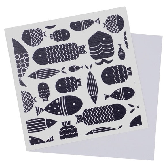 Greeting Card Fish Abstract