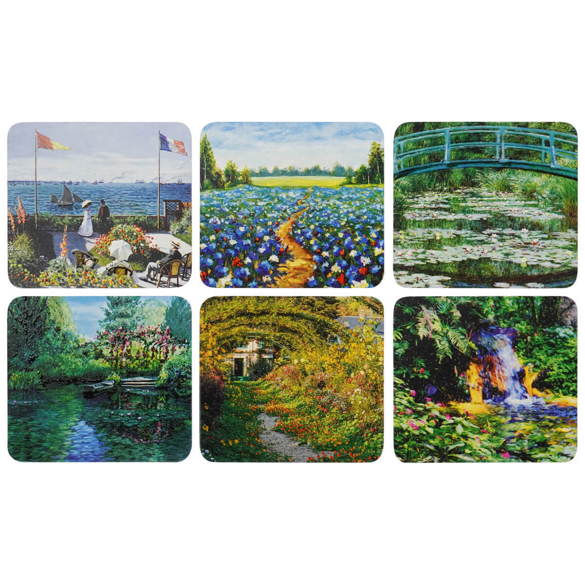 Coasters Claude Monet | Set of 6