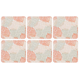 Coasters Coral | Set of 6