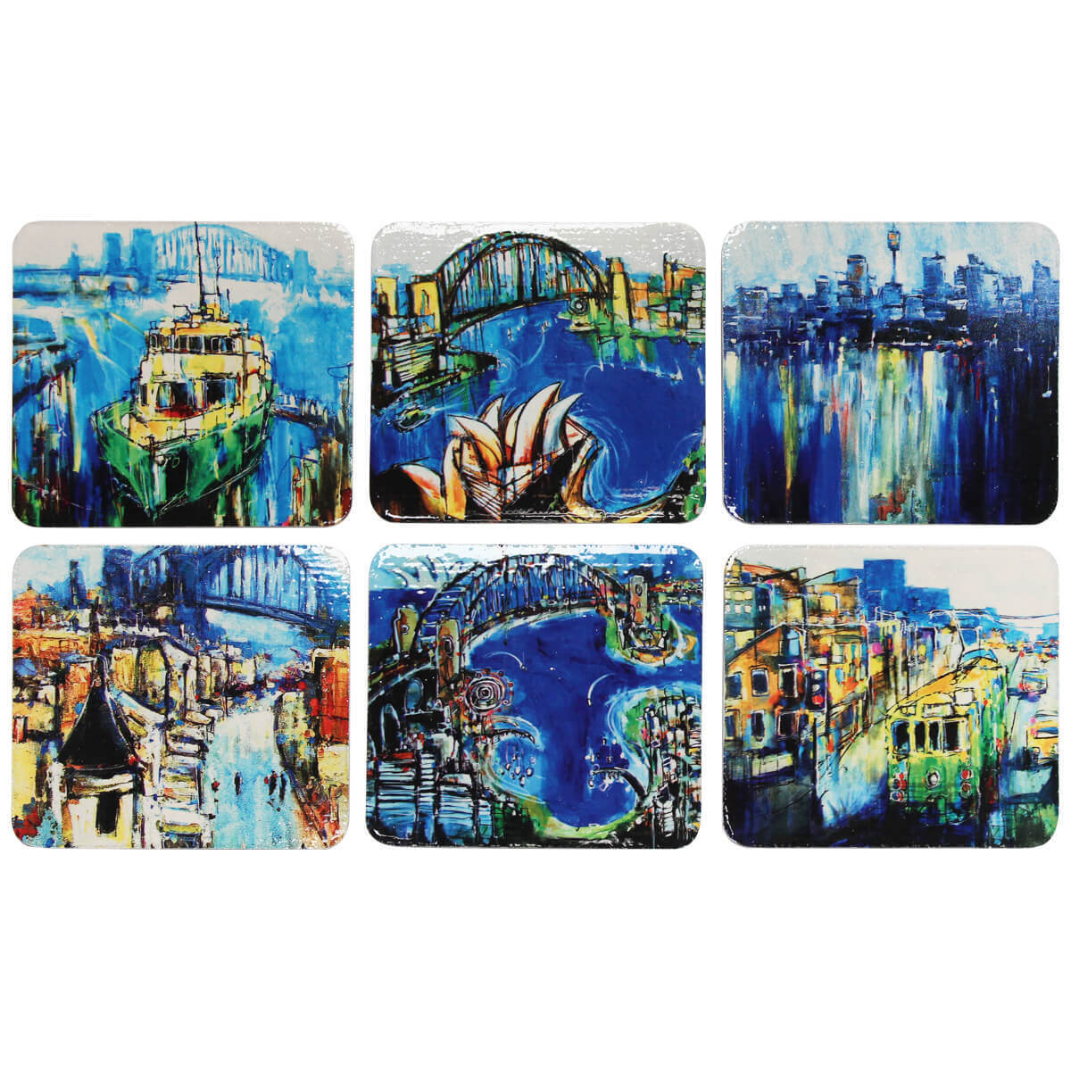 Coasters Chris Pekel | Set of 6