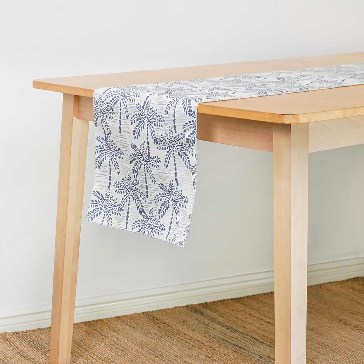 Waste2Wear Table Runner Palm Trees
