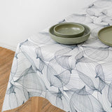Waste2Wear Tablecloth Leaf Pattern