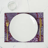 Fabric Placemat Cindy Wallace Purple