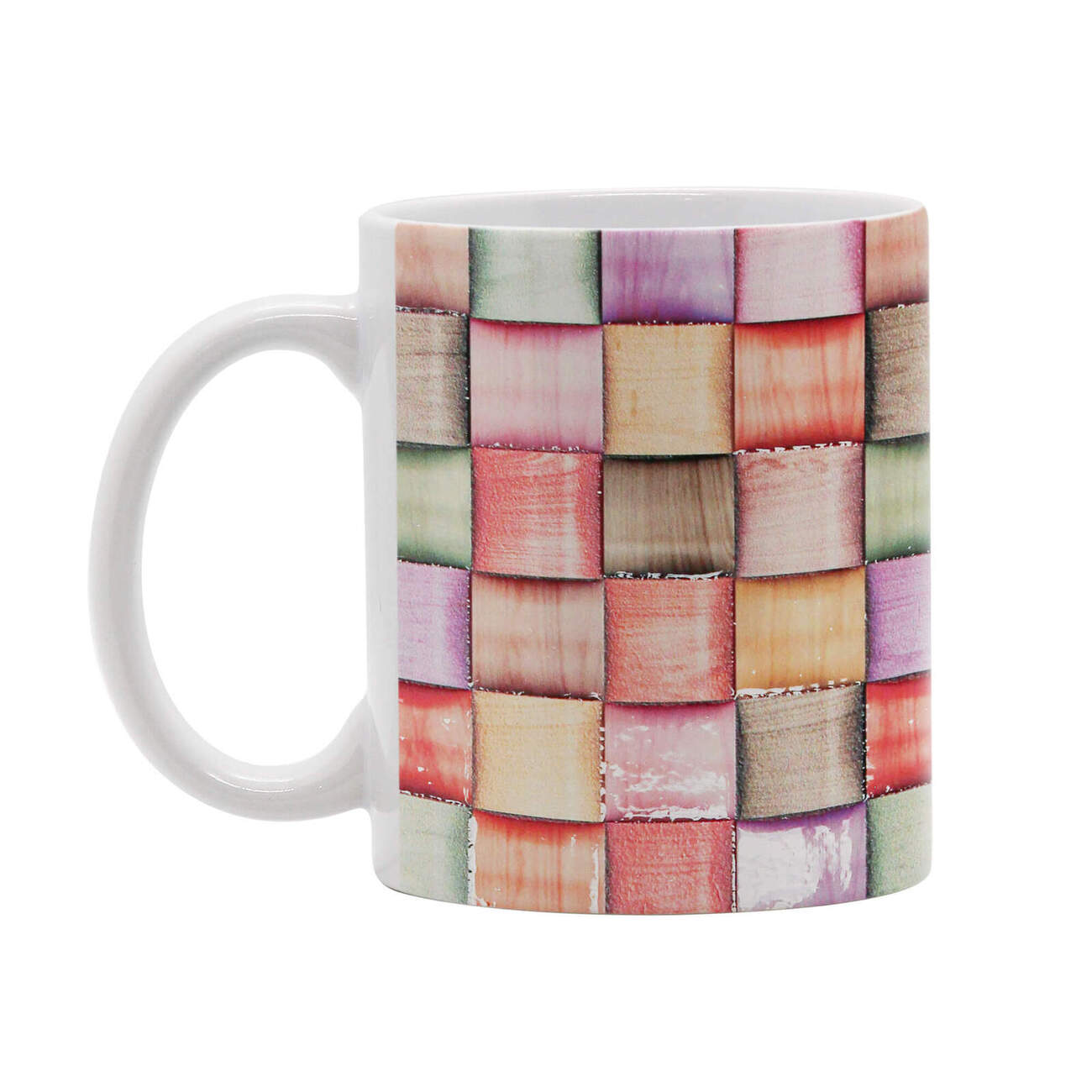 Mug Square Tiles Multicolour