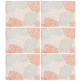 Placemats Coral | Set of 6