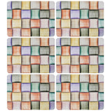 Placemats Multicolour Tile | Set of 6