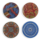 Decorative Western Desert Art Plates Assorted
