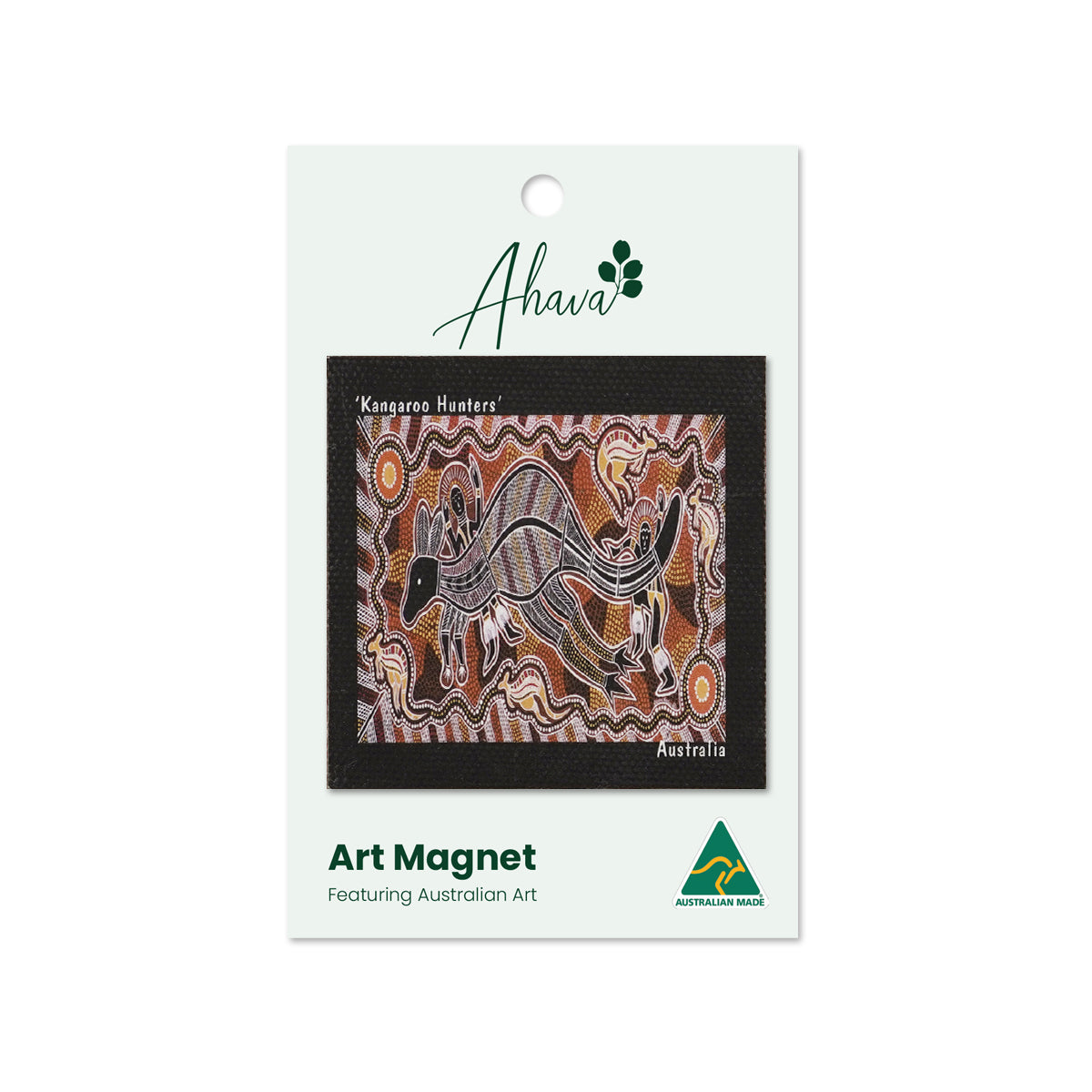 Canvas Magnet Kangaroo Hunters