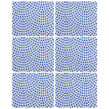 Placemats Blue Drops | Set of 6