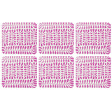 Coasters Mitjili Napurrula Pink | Set of 6