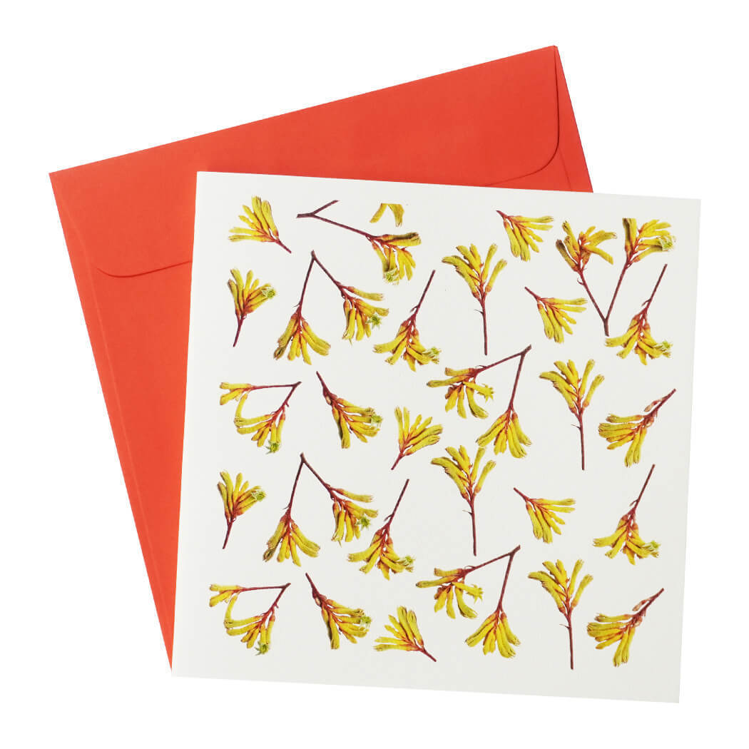 Greeting Card Gum Leaves & Flora 03