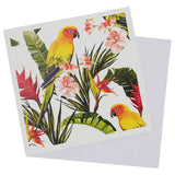 Greeting Card Parrot Multicolour