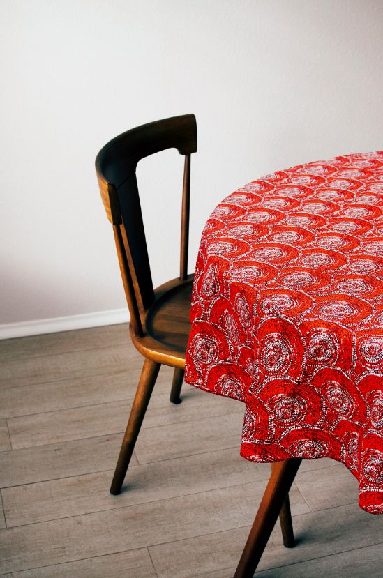 Tablecloth Sabrina Robertson Red